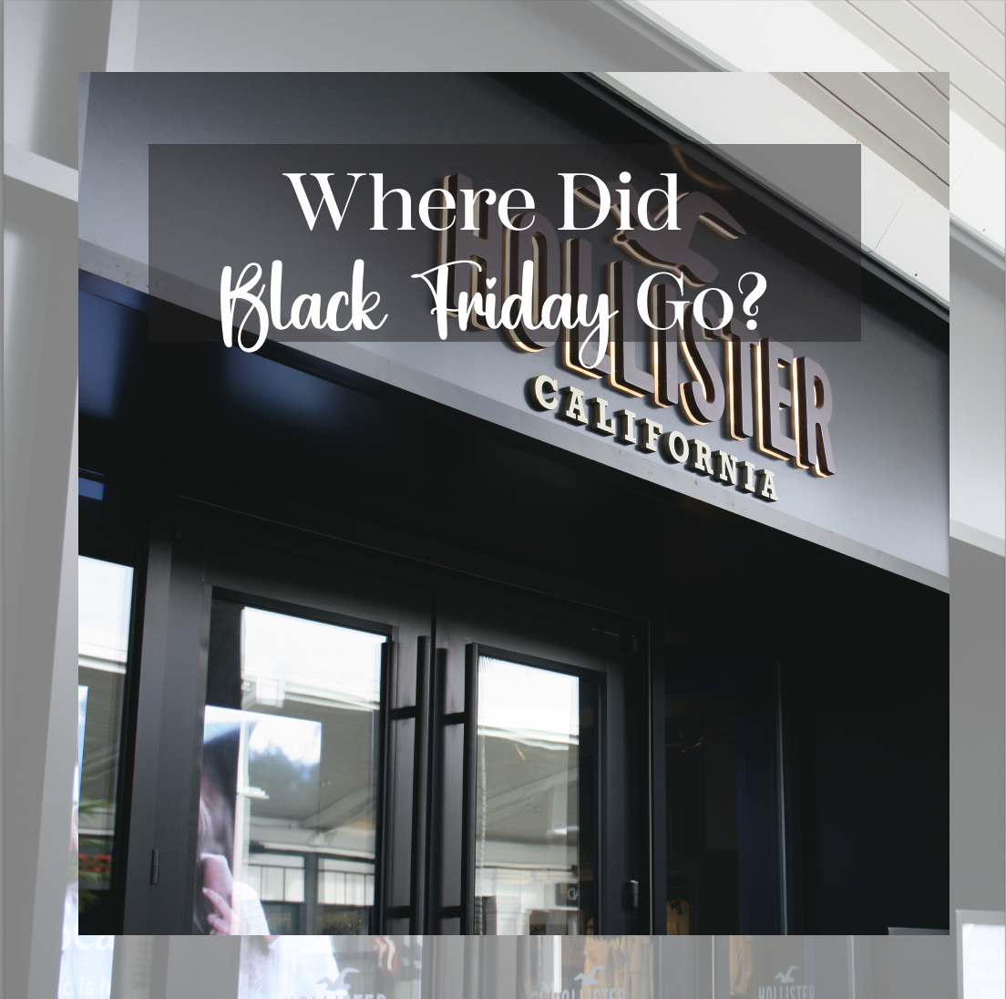 Where Did Black Friday Go?